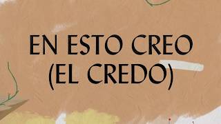 En Esto Creo El Credo Lyric Video  Hillsong Worship [upl. by Analle]