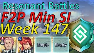 Resonant Battles Week 147 Guide F2P Min SI easy Harmonic inclusion FEH [upl. by Milly]