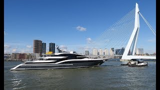 Exclusive footage of Oceanco​s 90m 295’3” Dar [upl. by Cyrie]