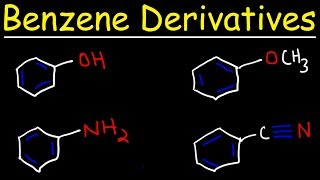 Naming Benzene Ring Derivatives  Aromatic Compounds [upl. by Ulphiah]