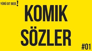 KOMIK SÖZLER VE ESPIRILER  SESLI 01 [upl. by Emaj]