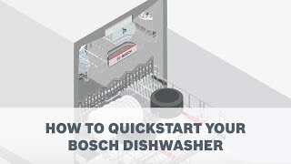 How to quickstart your Bosch Dishwasher [upl. by Philippa]