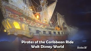 4K Pirates of the Caribbean Ride  Walt Disney World  Magic Kingdom [upl. by Eiliak408]