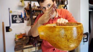 How to Build a Gourd Banjo  Part 1 of 4 [upl. by Clyte169]