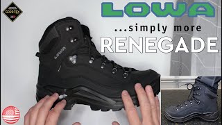 Lowa Renegade GTX Review Lowa Hiking Boots Review [upl. by Summers598]