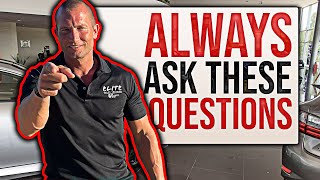 Questions to ALWAYS ask on the car lot as a Car Salesman  Car Selling Tips [upl. by Assyli]