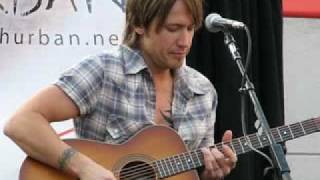 Keith Urban  Live  Verizon in Pasadena  quotSomebody Like Youquot Acoustic [upl. by Rehc758]