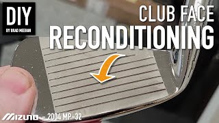 Golf Club Face Restoration and Reconditioning [upl. by Joappa]