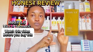 Medix 55 Vit c  Turmeric My honest review [upl. by Lothaire149]