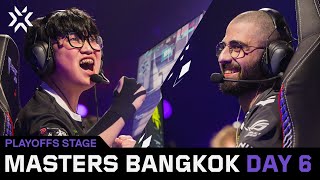 VALORANT Masters Bangkok  Playoffs  Day 1 [upl. by Yelrebma]