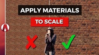 How to Apply Materials to SCALE  Vray for Sketchup [upl. by Skiest568]