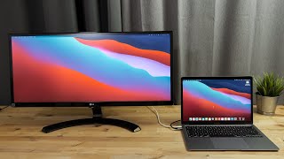 Using Ultrawide Displays with Apple Silicon M1 Macs [upl. by Channing]