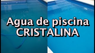 Agua de Piscina Cristalina  Bricos Caseros [upl. by Mattie747]