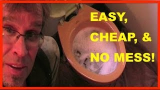 How to Unclog a Toilet  Clogged toilet TRADE SECRET [upl. by Aden]