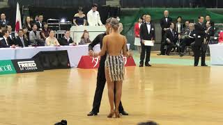 Sota Fujii  Dariia Marinesku Japan National Championship WDC 2019 ChaChaCha final [upl. by Nahej]