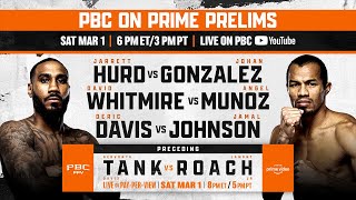 Tank vs Roach FIGHT NIGHT PRELIMS  TankRoach [upl. by Eam]