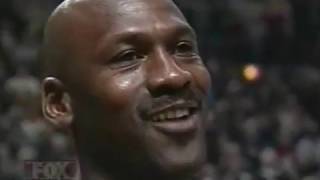 Michael Jordan Standing Ovation Before Final Game in Chicago RARE FOX SPORTS CHI Footage 1242003 [upl. by Ahsilat]