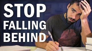 How to Stop Falling Behind on Your Homework [upl. by Eselahs]