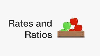 Rates and Ratios [upl. by Daggna]