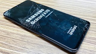 samsung a70 glass replacement [upl. by Onfroi]