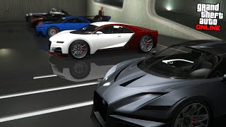 I bought every Bugatti in GTA Online Truffade Collection [upl. by Cristiano]