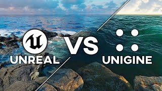 Unreal Engine VS UNIGINE Which Engine Has the Better Water System [upl. by Nelubez426]