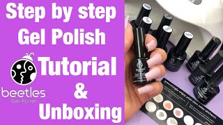 Beetles Gel Polish Tutorial Step By Step [upl. by Tania]