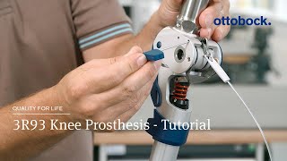 3R93 Knee Prosthesis  Tutorial Adjustments amp Settings  Ottobock [upl. by Joselow564]