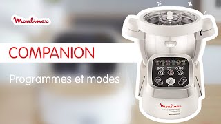 COMPANION le robot cuiseur multifonction  programmes et modes  Moulinex [upl. by Aduhey]