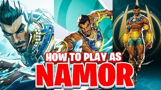 Marvel Rivals  How to Play NAMOR And Deal SERIOUS Damage Guide  Gameplay [upl. by Nawyt]