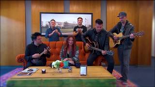 Tiffany sings LIVE acoustic version of 80s hit quotI Think Were Alone Nowquot on WGN [upl. by Alyakem]