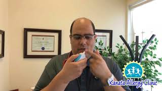 Balloon Sinuplasty Demonstration  Sinusitis Treatment  by Daniel Ganc MD  Boca Raton FL [upl. by Sharleen]