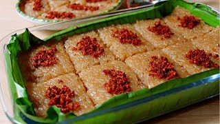 Biko Recipe with Latik Sauce  Simply Delicious But Not to too sweet [upl. by Aslin]