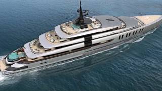 Iconic Yachts Oceanco greatest superyacht megayacht designs and concepts PART 5 [upl. by Esirtal330]