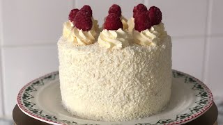 Fresh Cream Cake  How To Make A Fresh Cream Cake [upl. by Akirdnas]