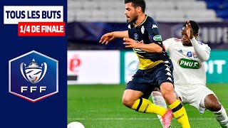 14 de finale  tous les buts I Coupe de France 20202021 [upl. by Uta356]