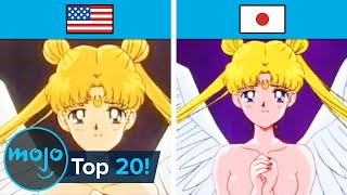 20 Most CENSORED Sailor Moon Moments [upl. by Alaster]