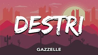 Gazzelle  Destri TestoLyrics [upl. by Akenahs124]