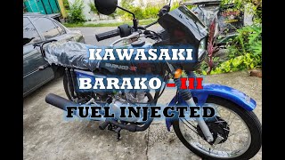 KAWASAKI BARAKO 3 FUEL INJECTED  QUICK REVIEW  NEW SPECS [upl. by Nawyt]