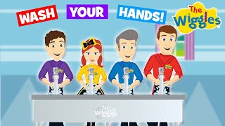 Kids Handwashing Song  Wash Your Hands for 20 Seconds  The Wiggles [upl. by Neyrb]