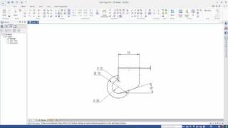 Solid Edge 2D  Create a drawing [upl. by Schluter]