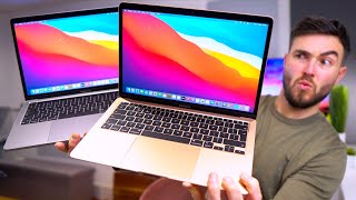 M1 Macbook Air vs Pro 13 vs Intel  2 Weeks Later 2020 [upl. by Tatianas]