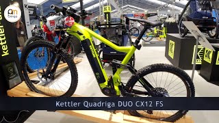 Kettler Quadriga DUO CX12 FS 2021 fully pedelec  Ambringa Ebike Videók [upl. by Sanchez]