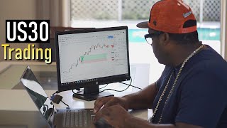 How To Day Trade US30 Step By Step For Beginners  Simple Trading Guide [upl. by Phina]