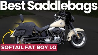 MUST HAVE HarleyDavidson Softail Fatboy Lo Saddlebags [upl. by Cozmo916]