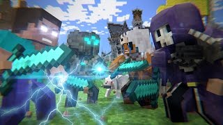 Minecraft Animation Herobrine vs Entity 303 [upl. by Htedirem360]