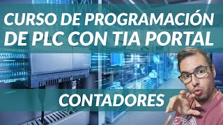 CONTADORES PLC SIEMENS✅ ▶ Como Usar un CONTADOR en TIA PORTAL Te REVELO [upl. by Dickerson]