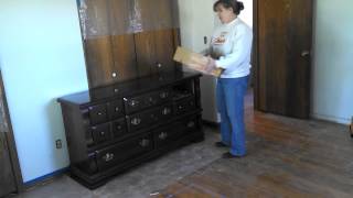 How To Remove Dresser Drawers [upl. by Resiak]