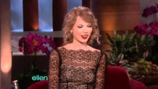 Taylor Swift Interview  Ellen Degeneres Show 110110 [upl. by Adai]