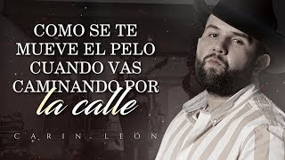 LETRA COQUETA  Carin León Lyric Video [upl. by Hurless]